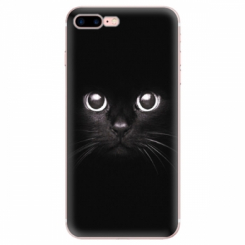 Odolné silikonové pouzdro iSaprio - Black Cat - iPhone 7 Plus
