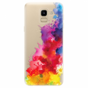 Odolné silikonové pouzdro iSaprio - Color Splash 01 - Samsung Galaxy J6