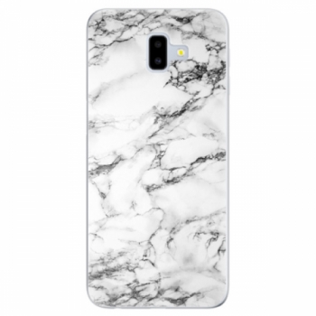 Odolné silikonové pouzdro iSaprio - White Marble 01 - Samsung Galaxy J6+