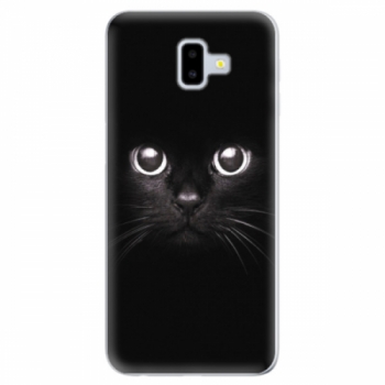Odolné silikonové pouzdro iSaprio - Black Cat - Samsung Galaxy J6+
