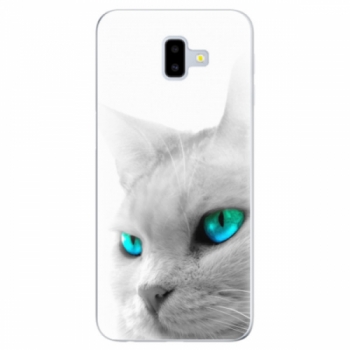 Odolné silikonové pouzdro iSaprio - Cats Eyes - Samsung Galaxy J6+
