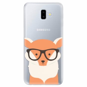 Odolné silikonové pouzdro iSaprio - Orange Fox - Samsung Galaxy J6+