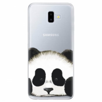 Odolné silikonové pouzdro iSaprio - Sad Panda - Samsung Galaxy J6+