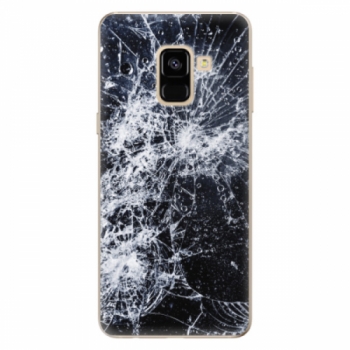 Odolné silikonové pouzdro iSaprio - Cracked - Samsung Galaxy A8 2018
