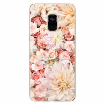 Odolné silikonové pouzdro iSaprio - Flower Pattern 06 - Samsung Galaxy A8 2018