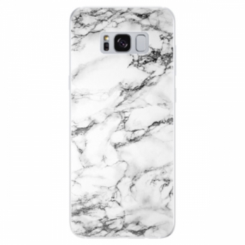 Odolné silikonové pouzdro iSaprio - White Marble 01 - Samsung Galaxy S8