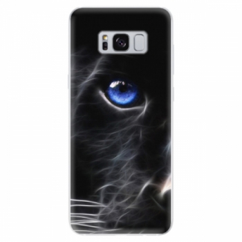 Odolné silikonové pouzdro iSaprio - Black Puma - Samsung Galaxy S8