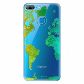 Odolné silikonové pouzdro iSaprio - Cold Map - Huawei Honor 9 Lite