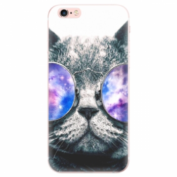 Odolné silikonové pouzdro iSaprio - Galaxy Cat - iPhone 6 Plus/6S Plus