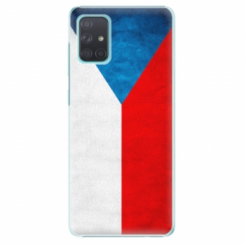 Plastové pouzdro iSaprio - Czech Flag - Samsung Galaxy A71