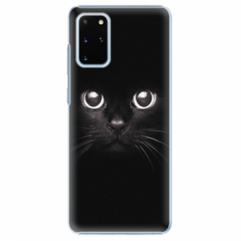 Plastové pouzdro iSaprio - Black Cat - Samsung Galaxy S20+