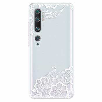 Plastové pouzdro iSaprio - White Lace 02 - Xiaomi Mi Note 10 / Note 10 Pro