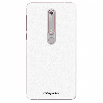 Plastové pouzdro iSaprio - 4Pure - bílý - Nokia 6.1
