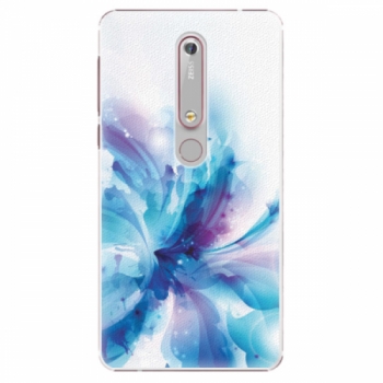 Plastové pouzdro iSaprio - Abstract Flower - Nokia 6.1