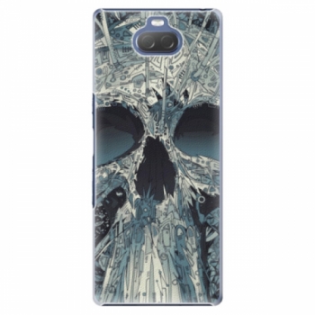 Plastové pouzdro iSaprio - Abstract Skull - Sony Xperia 10 Plus