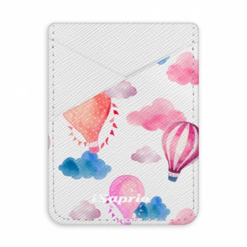 Pouzdro na kreditní karty iSaprio - Summer Sky - světlá nalepovací kapsa