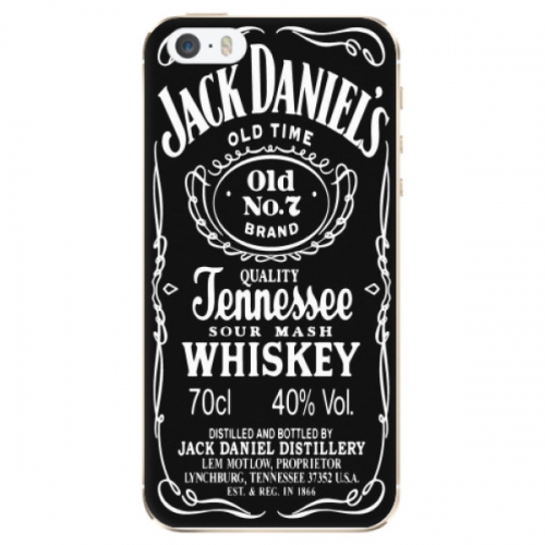 Odolné silikonové pouzdro iSaprio - Jack Daniels - iPhone 5/5S/SE
