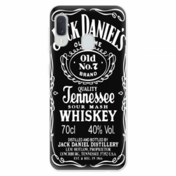 Odolné silikonové pouzdro iSaprio - Jack Daniels - Samsung Galaxy A20e