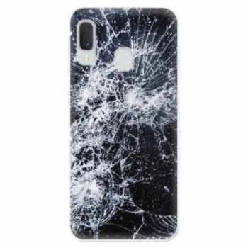 Odolné silikonové pouzdro iSaprio - Cracked - Samsung Galaxy A20e
