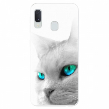 Odolné silikonové pouzdro iSaprio - Cats Eyes - Samsung Galaxy A20e