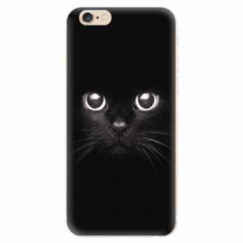 Odolné silikonové pouzdro iSaprio - Black Cat - iPhone 6/6S