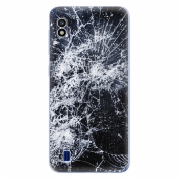 Odolné silikonové pouzdro iSaprio - Cracked - Samsung Galaxy A10