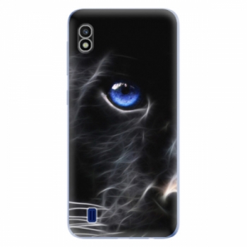Odolné silikonové pouzdro iSaprio - Black Puma - Samsung Galaxy A10