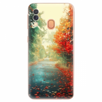 Odolné silikonové pouzdro iSaprio - Autumn 03 - Samsung Galaxy A40