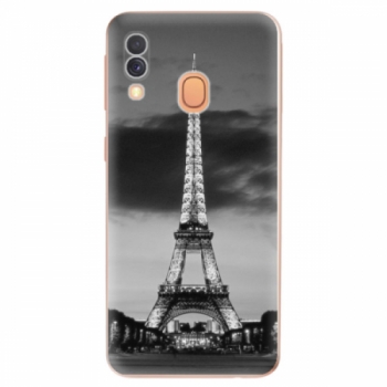 Odolné silikonové pouzdro iSaprio - Midnight in Paris - Samsung Galaxy A40
