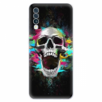 Odolné silikonové pouzdro iSaprio - Skull in Colors - Samsung Galaxy A50