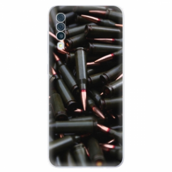 Odolné silikonové pouzdro iSaprio - Black Bullet - Samsung Galaxy A50