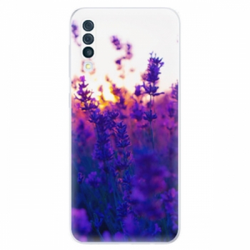 Odolné silikonové pouzdro iSaprio - Lavender Field - Samsung Galaxy A50