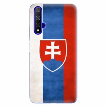 Odolné silikonové pouzdro iSaprio - Slovakia Flag - Huawei Honor 20