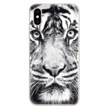Odolné silikonové pouzdro iSaprio - Tiger Face - iPhone XS