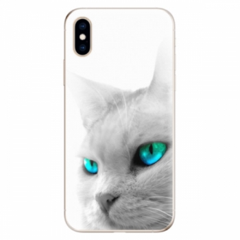 Odolné silikonové pouzdro iSaprio - Cats Eyes - iPhone XS