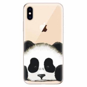 Odolné silikonové pouzdro iSaprio - Sad Panda - iPhone XS
