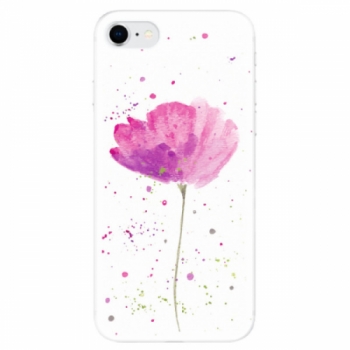 Odolné silikonové pouzdro iSaprio - Poppies - iPhone SE 2020