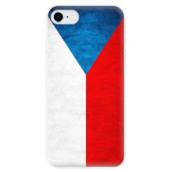 Odolné silikonové pouzdro iSaprio - Czech Flag - iPhone SE 2020