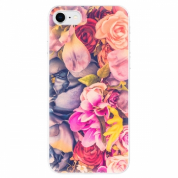Odolné silikonové pouzdro iSaprio - Beauty Flowers - iPhone SE 2020