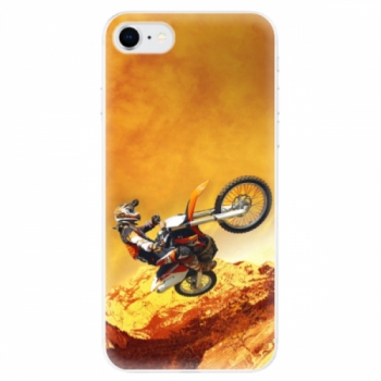 Odolné silikonové pouzdro iSaprio - Motocross - iPhone SE 2020