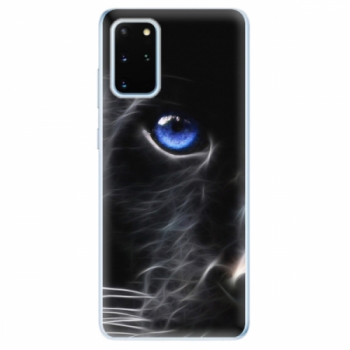 Odolné silikonové pouzdro iSaprio - Black Puma - Samsung Galaxy S20+