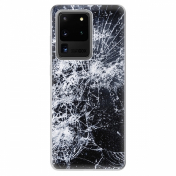 Odolné silikonové pouzdro iSaprio - Cracked - Samsung Galaxy S20 Ultra