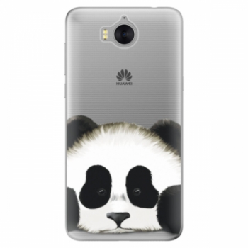 Odolné silikonové pouzdro iSaprio - Sad Panda - Huawei Y5 2017 / Y6 2017