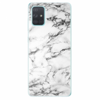 Odolné silikonové pouzdro iSaprio - White Marble 01 - Samsung Galaxy A71