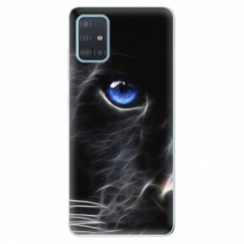 Odolné silikonové pouzdro iSaprio - Black Puma - Samsung Galaxy A51