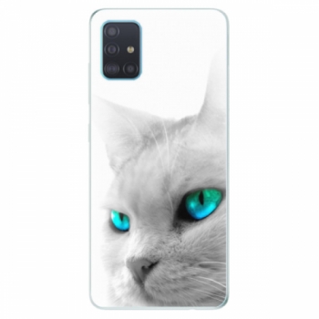 Odolné silikonové pouzdro iSaprio - Cats Eyes - Samsung Galaxy A51