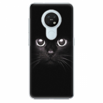 Plastové pouzdro iSaprio - Black Cat - Nokia 7.2