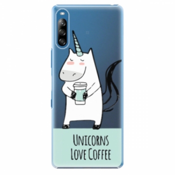 Plastové pouzdro iSaprio - Unicorns Love Coffee - Sony Xperia L4