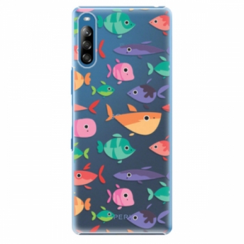 Plastové pouzdro iSaprio - Fish pattern 01 - Sony Xperia L4