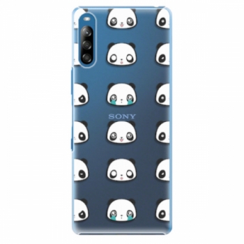 Plastové pouzdro iSaprio - Panda pattern 01 - Sony Xperia L4